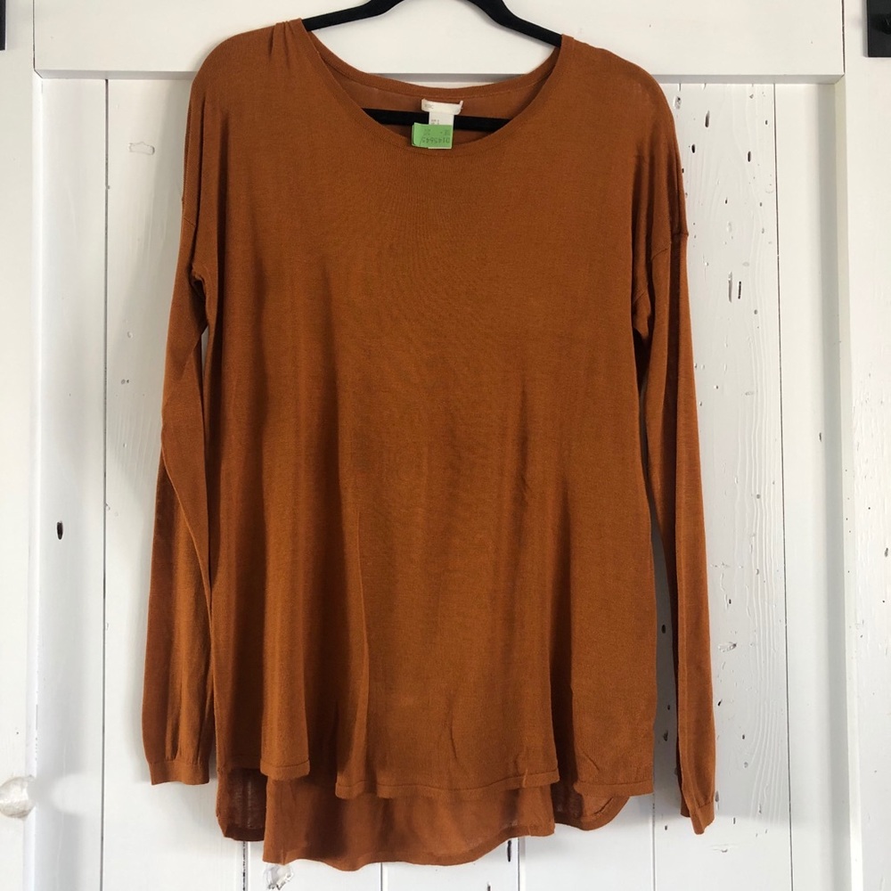 H&M Orange Tunic S